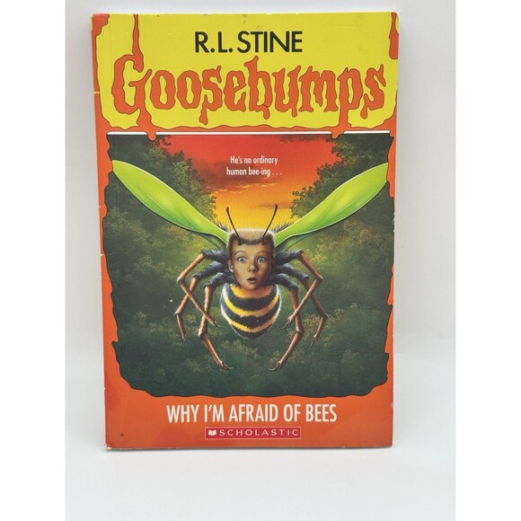 Goosebumps Books Set of 4 2017 Monster Blood Terror Town Lost Legend Afraid Bees - Picture 3 of 14